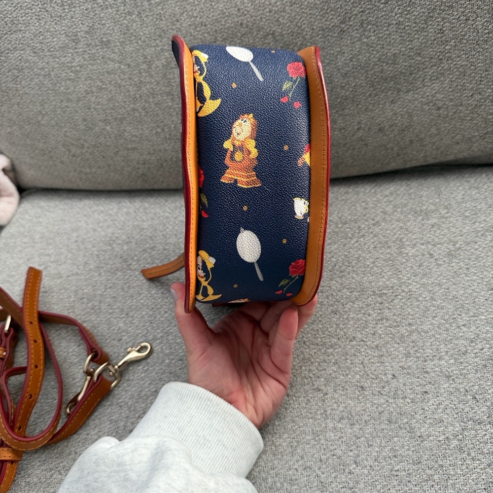 Disney Dooney & Bourke Beauty And The Beast Navy … - image 6